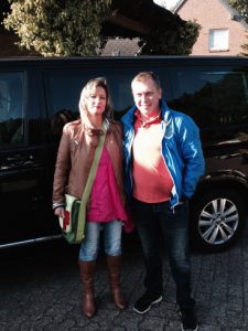 Birgit Rieck mit Otto Schulte vom Trödeltrupp, RTL2, Kabel1